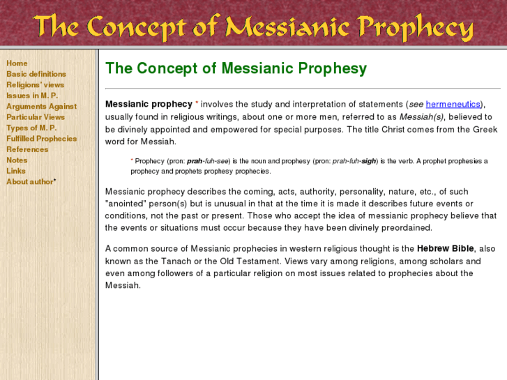 www.messianicprophecy.net