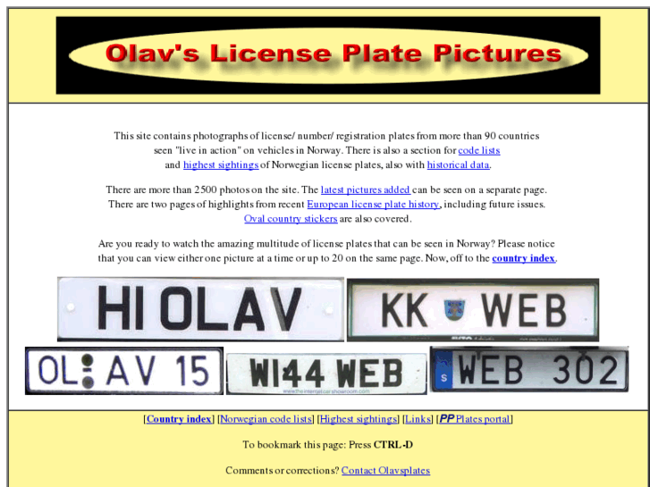 www.olavsplates.com