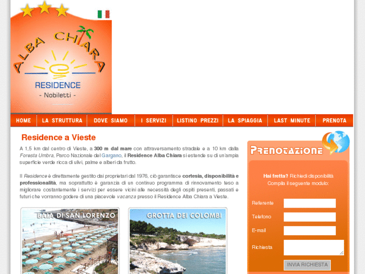 www.residencealbachiara.it