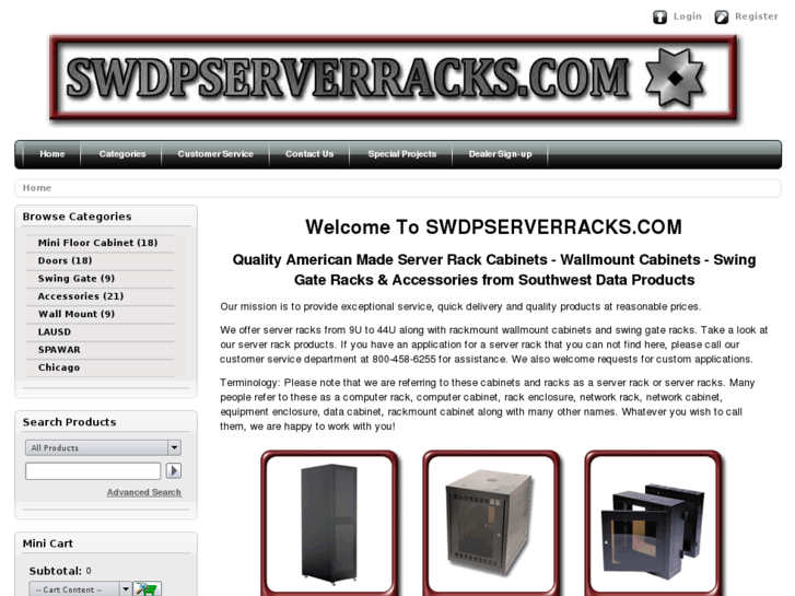 www.swdpserverracks.com