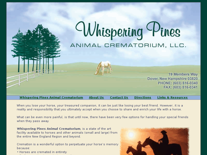 www.whisperingpinescrematorium.com