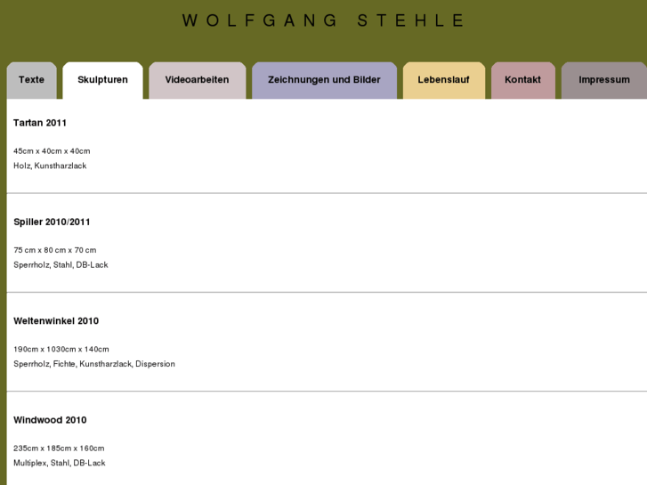 www.wolfgangstehle.com