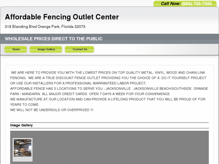 www.affordablefenceoutlet.com