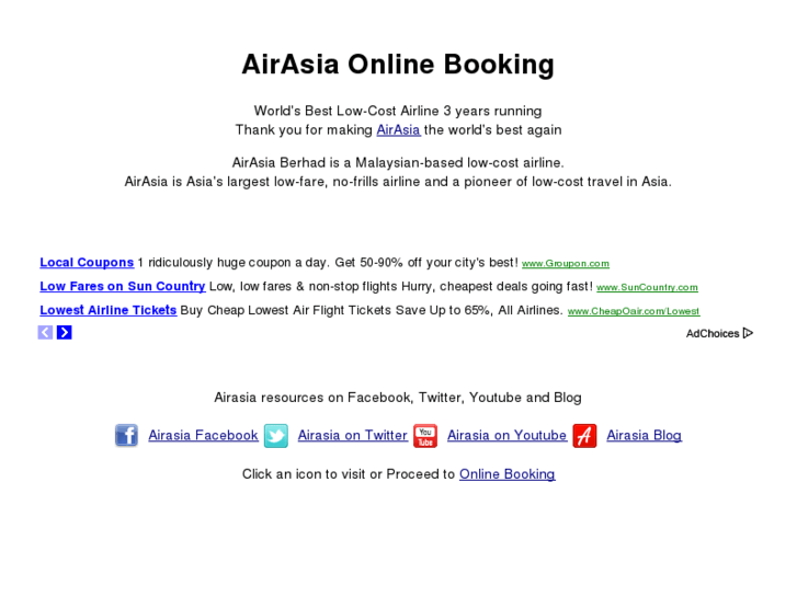www.airasiaonlinebooking.net