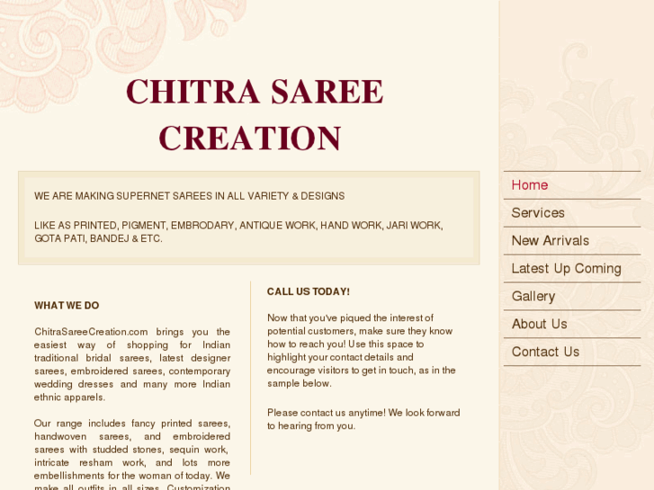 www.chitrasareecreation.com