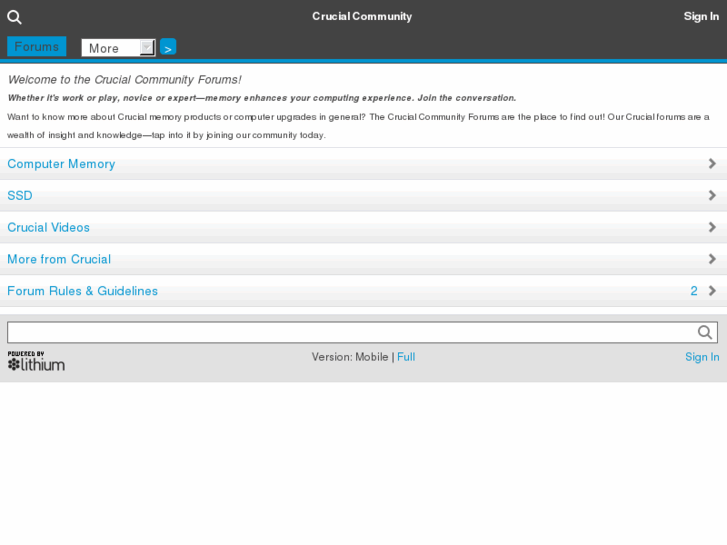 www.crucialforum.com