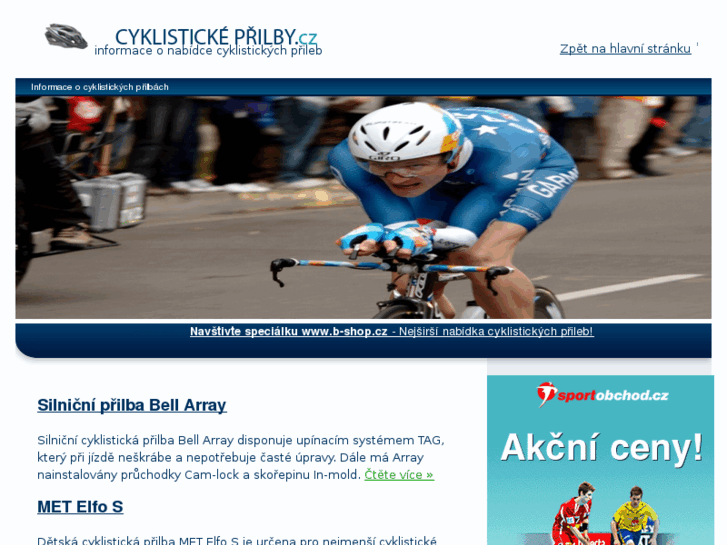 www.cyklisticke-prilby.cz