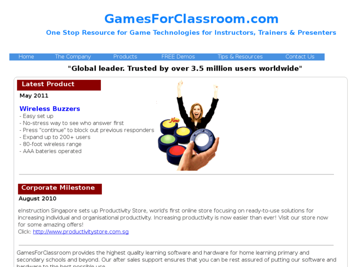 www.gamesforclassroom.com