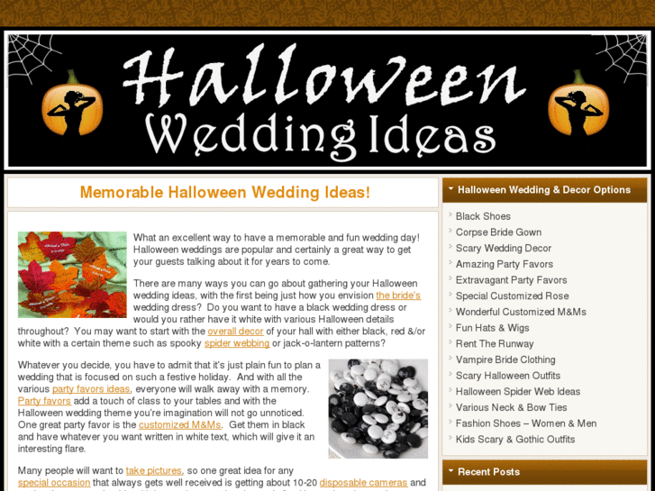 www.halloweenweddingideas.com