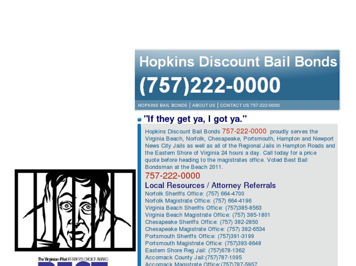 www.hopkinsbailbonds.com