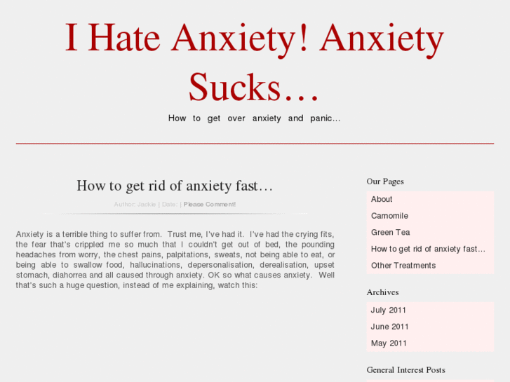 www.ihateanxiety.com