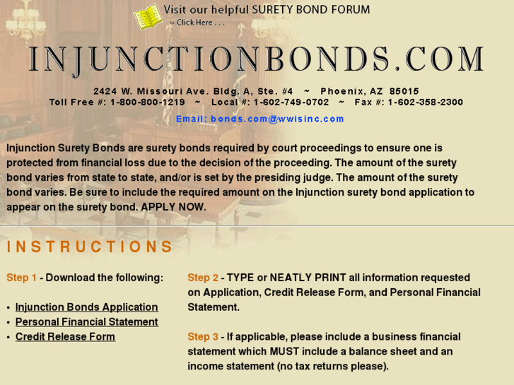 www.injunctionbonds.com