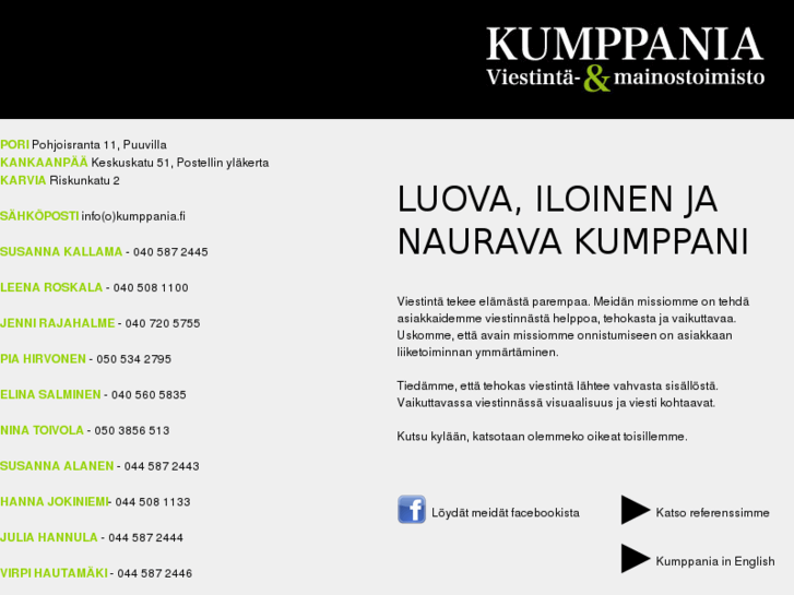 www.kumppania.com