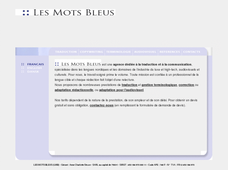 www.lesmotsbleus.com