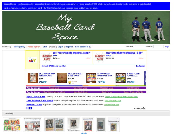 www.mybaseballcardspace.info