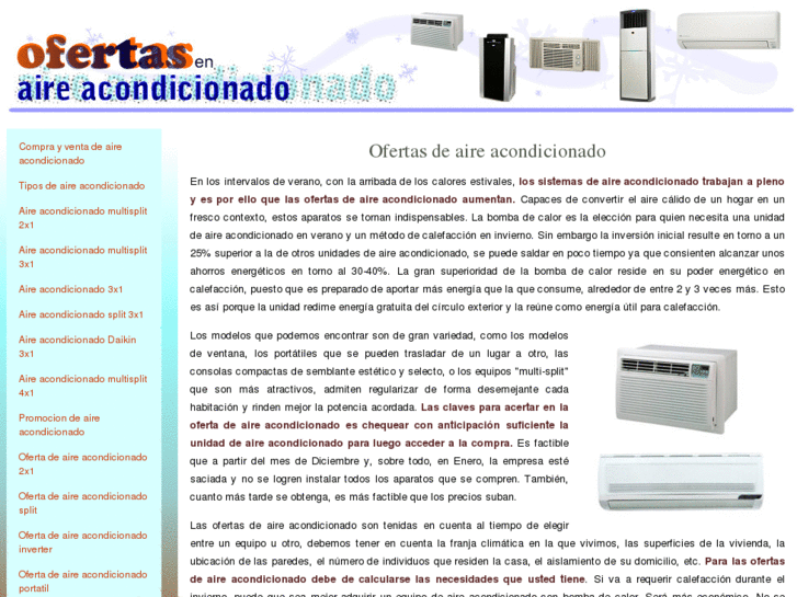 www.ofertasaireacondicionado.org