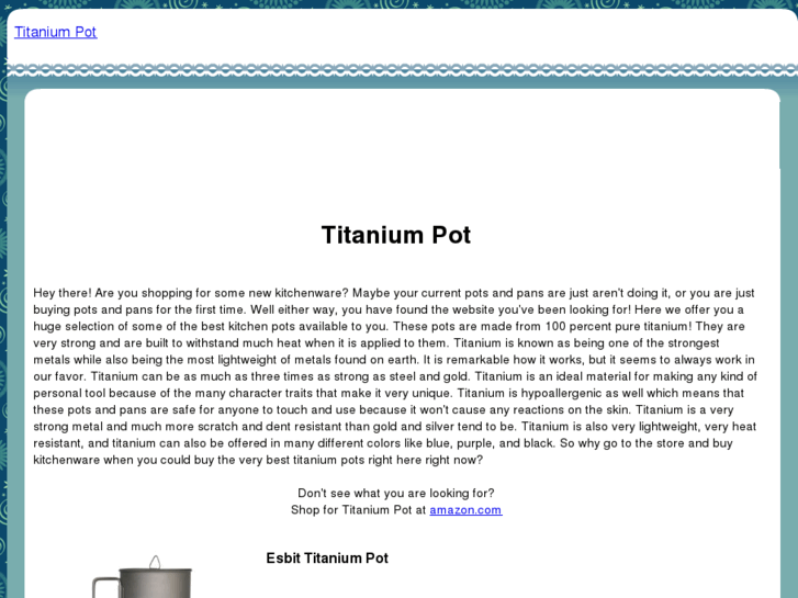 www.titaniumpot.com