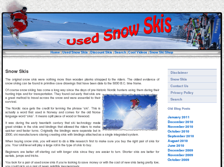 www.usedsnowskis.net