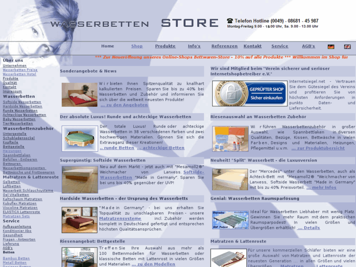 www.wasserbetten-store.de