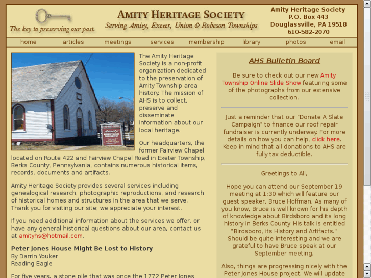 www.amityheritagesociety.org