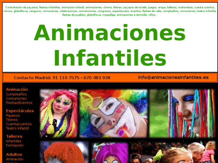 www.animacionesinfantiles.es