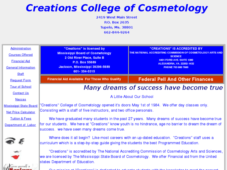 www.creationscosmetology.com