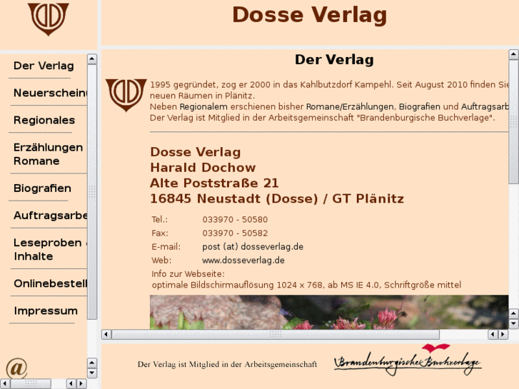 www.dosseverlag.de