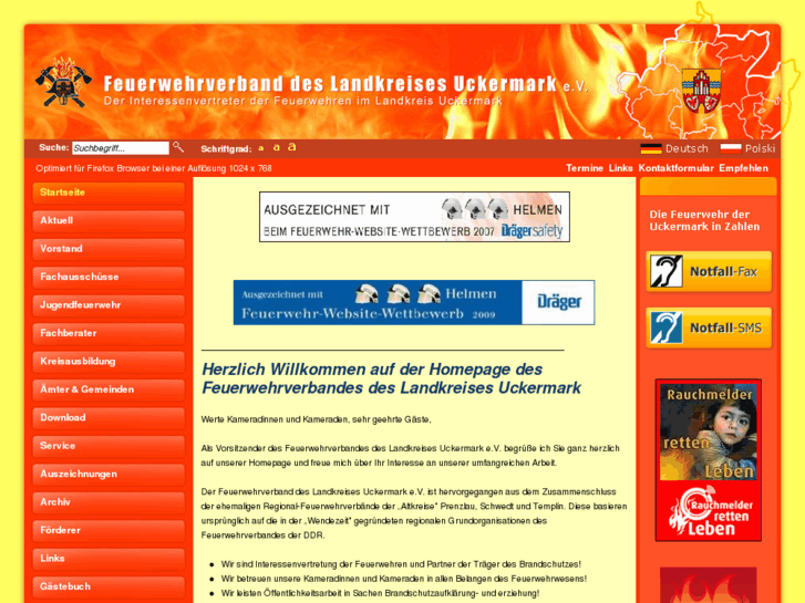 www.feuerwehrverband-uckermark.com