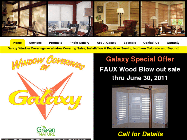 www.galaxywindowcoverings.com