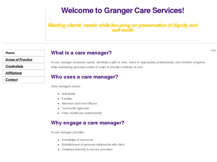 www.grangercare.org