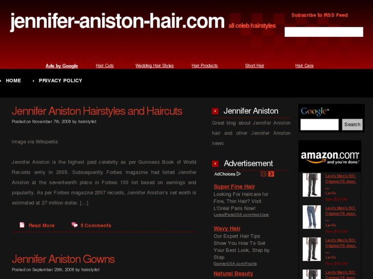 www.jennifer-aniston-hair.com