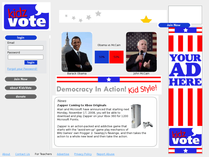 www.kidzvote.org