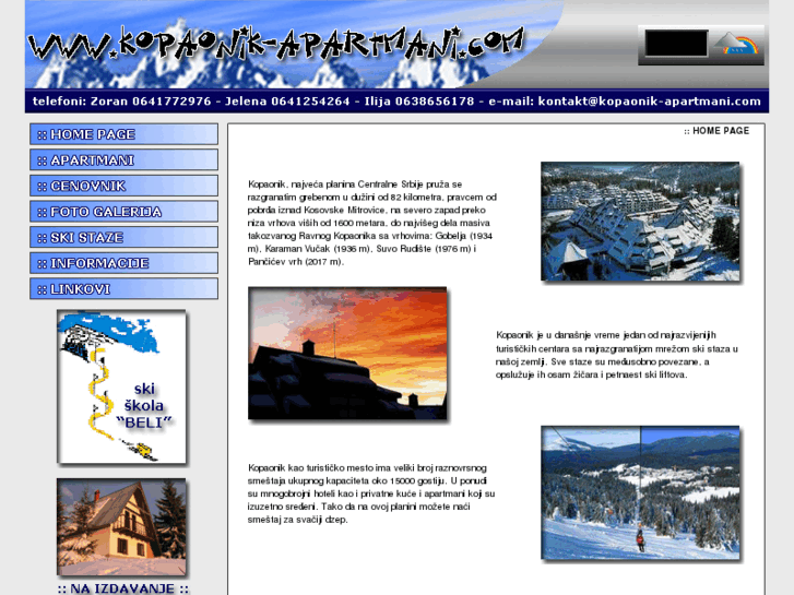 www.kopaonik-apartmani.com