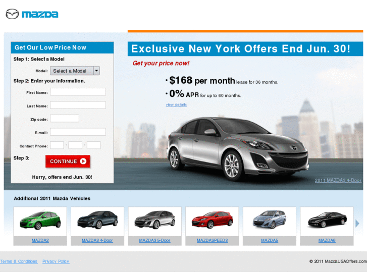 www.mazdausaoffers.com