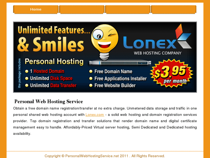 www.personalwebhostingservice.net