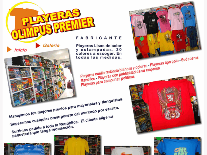 www.playerasolimpuspremier.com