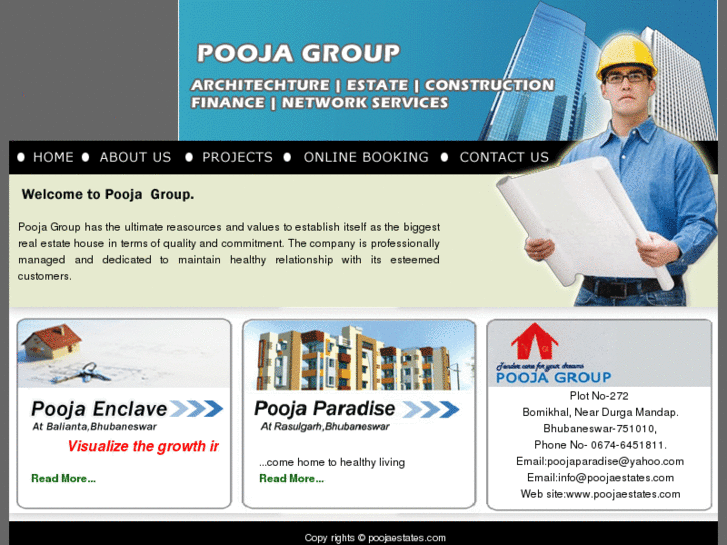 www.poojaestates.com