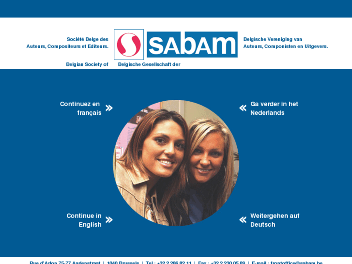 www.sabam.org