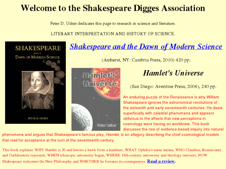 www.shakespeare-digges.org