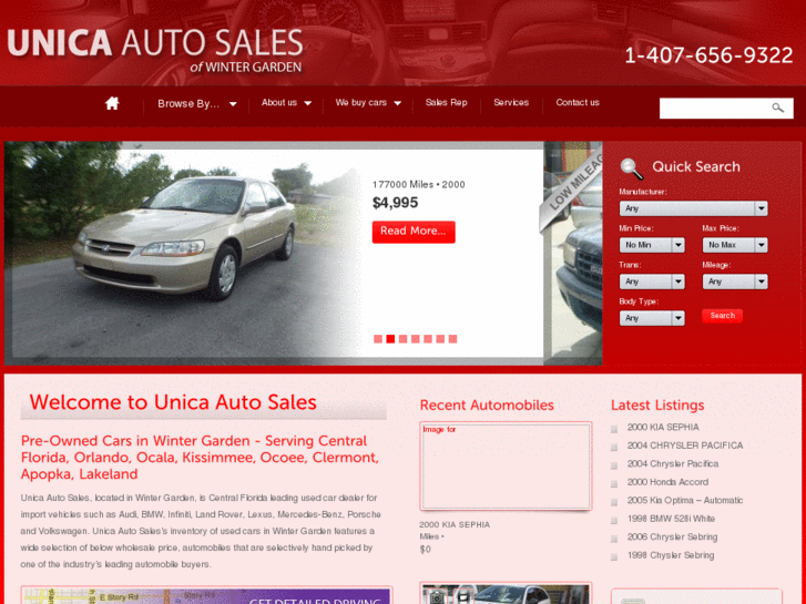 www.unicaautosales.com