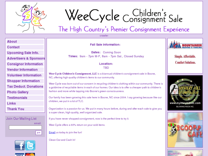 www.weecyclechildrensconsignment.com