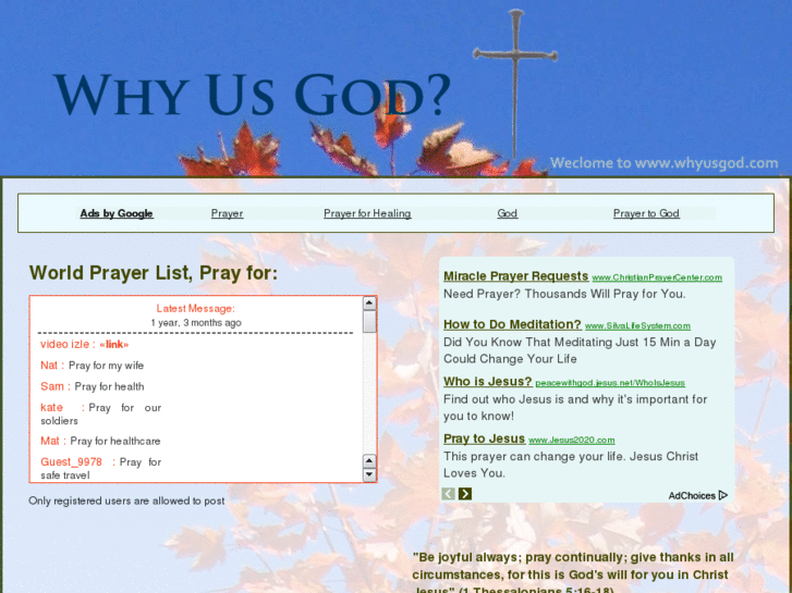 www.whyusgod.com