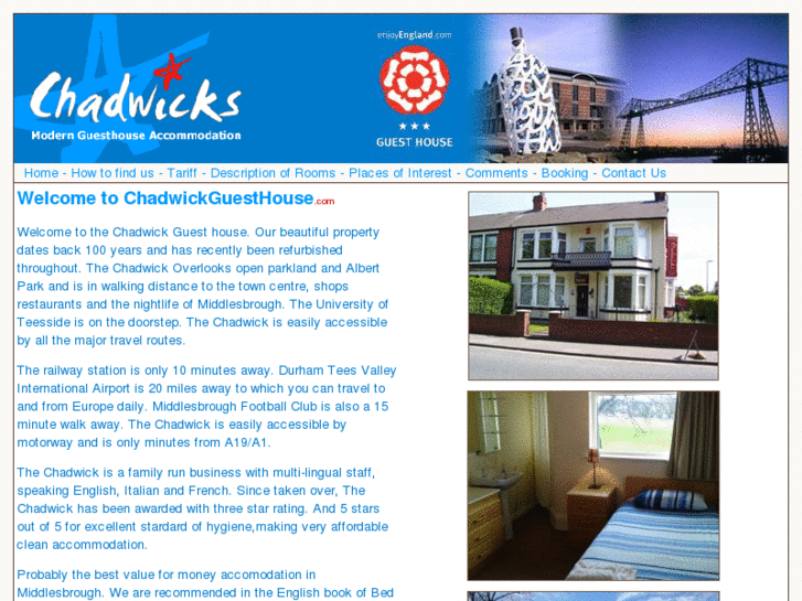 www.chadwickguesthouse.com