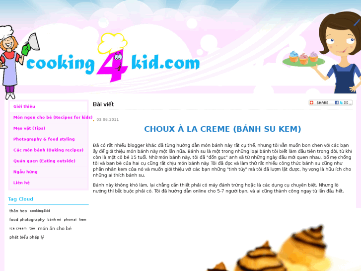 www.cooking4kid.com