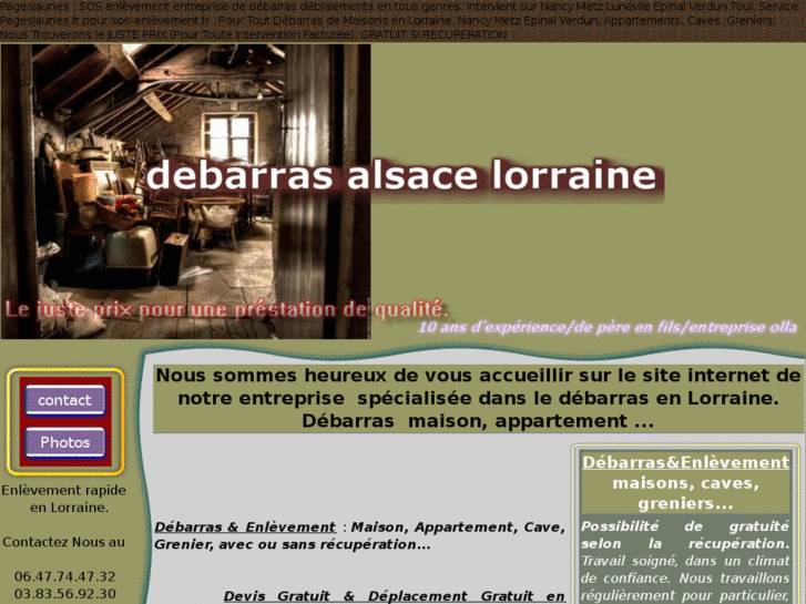 www.debarras-alsace-lorraine.com