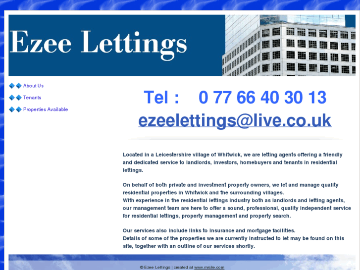 www.ezeelettings.com