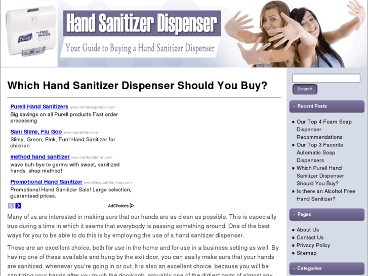 www.handsanitizerdispenser.org