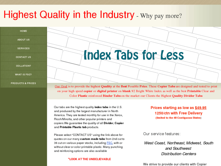 www.indextabsforless.com