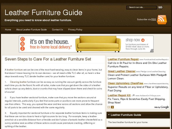 www.leatherfurnitureguide.net