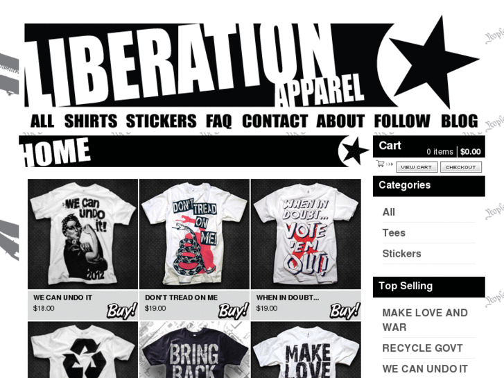 www.liberationapparel.com